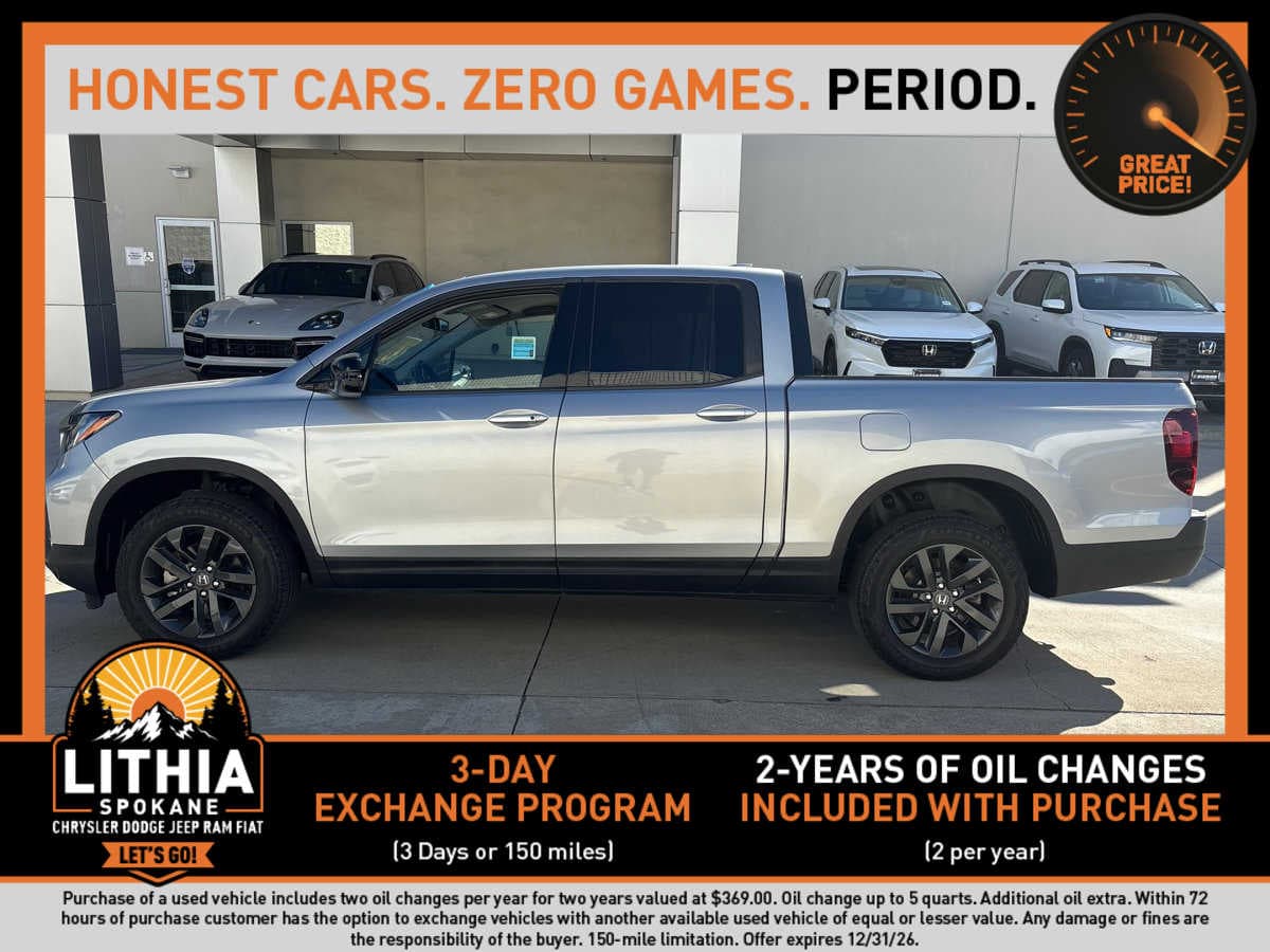 2023 Honda Ridgeline Sport — photo 1 of 8