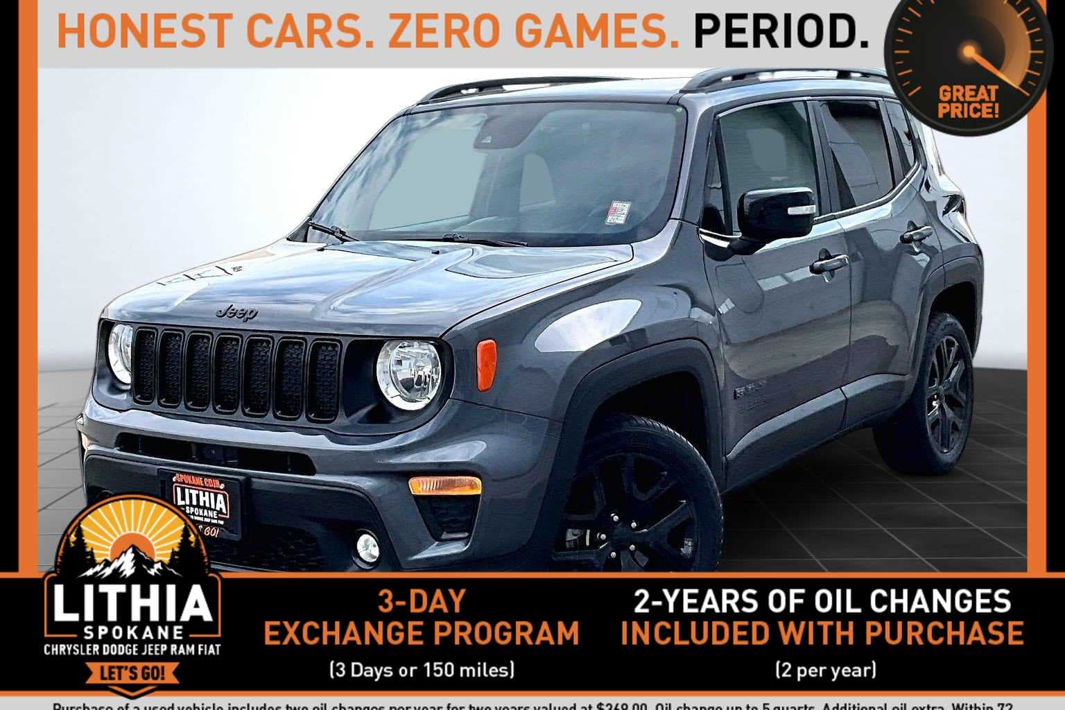 2022 Jeep Renegade Altitude — photo 1 of 36