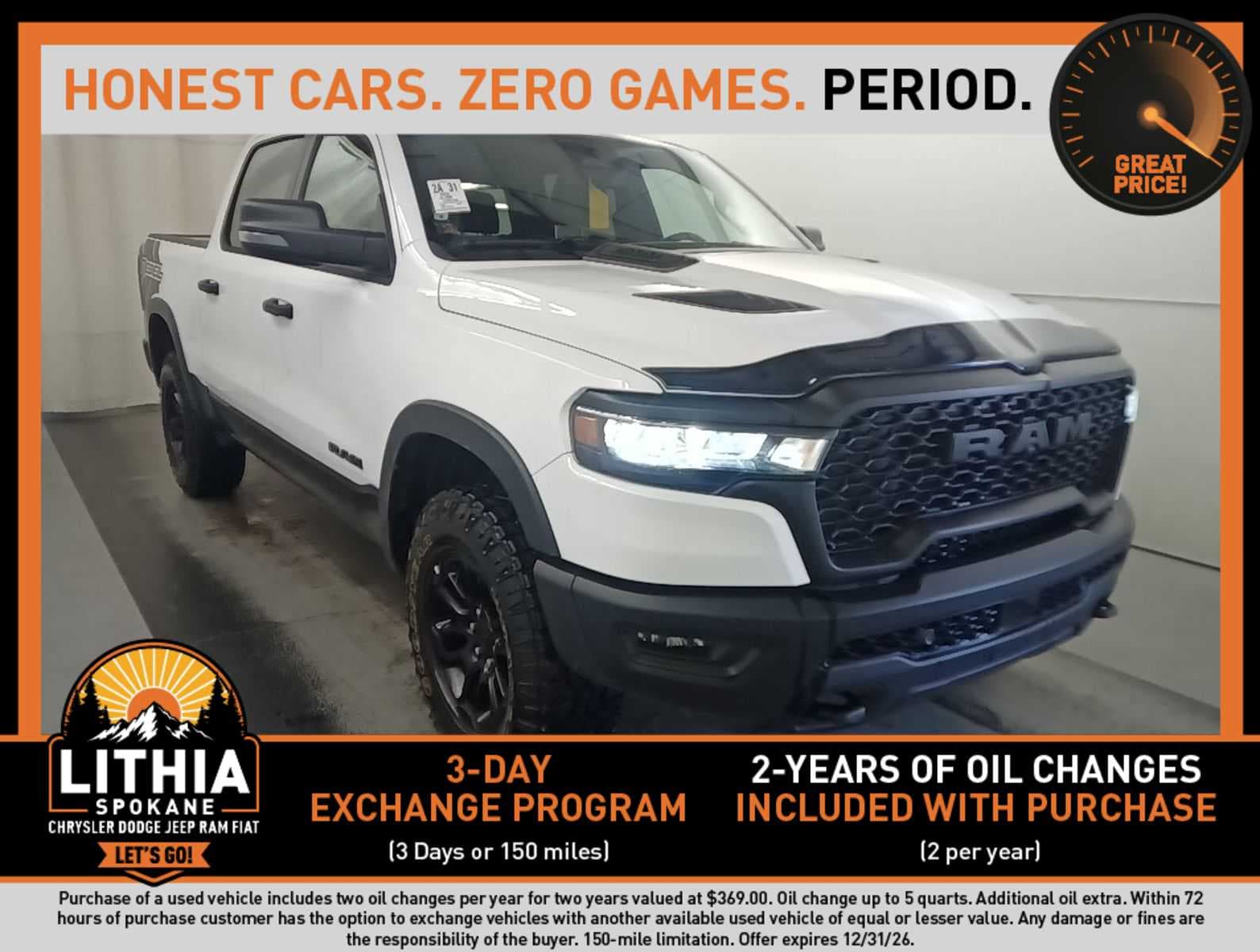 2026 RAM 1500 Rebel — photo 1 of 8