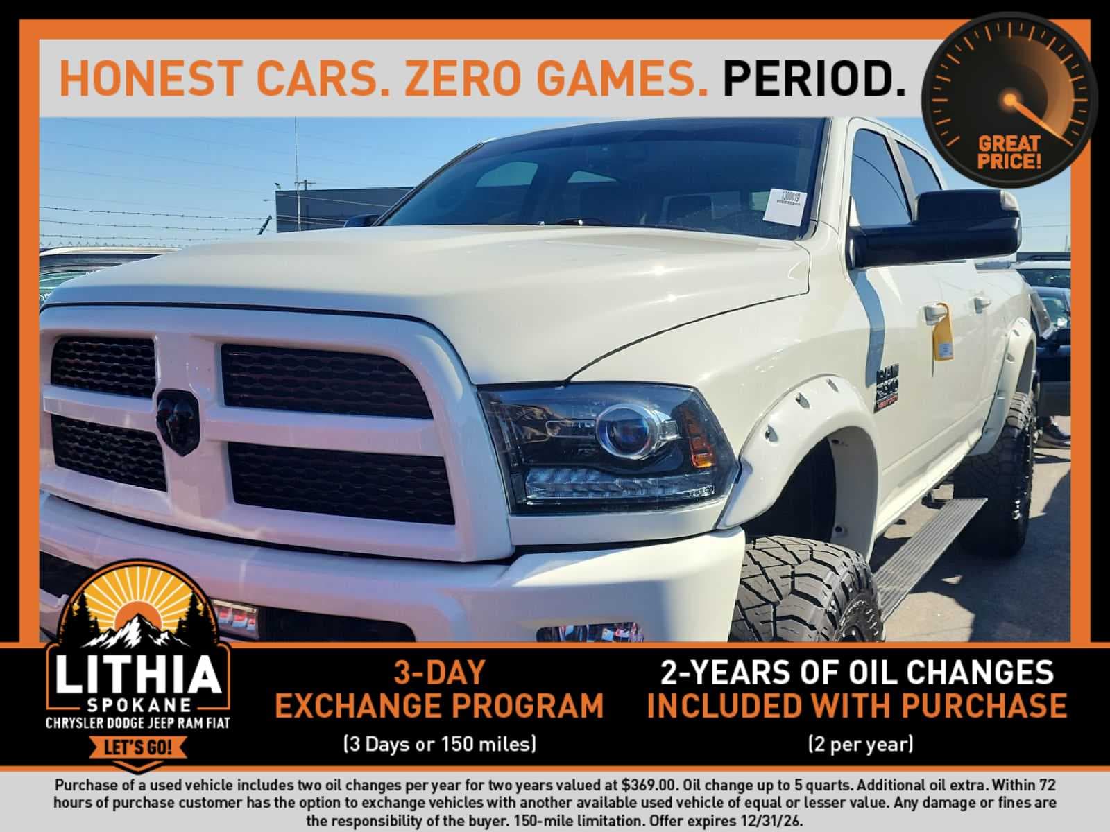 2016 RAM 2500 Laramie — photo 1 of 8
