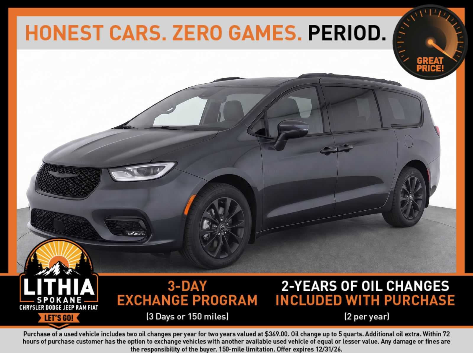 2021 Chrysler Pacifica Touring L — photo 1 of 8