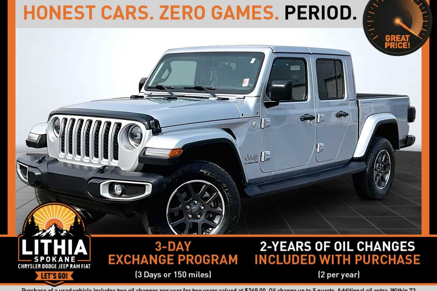 2023 Jeep Gladiator Overland — photo 1 of 36