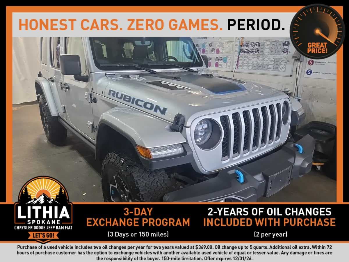 2023 Jeep Wrangler 4xe Rubicon — photo 1 of 8