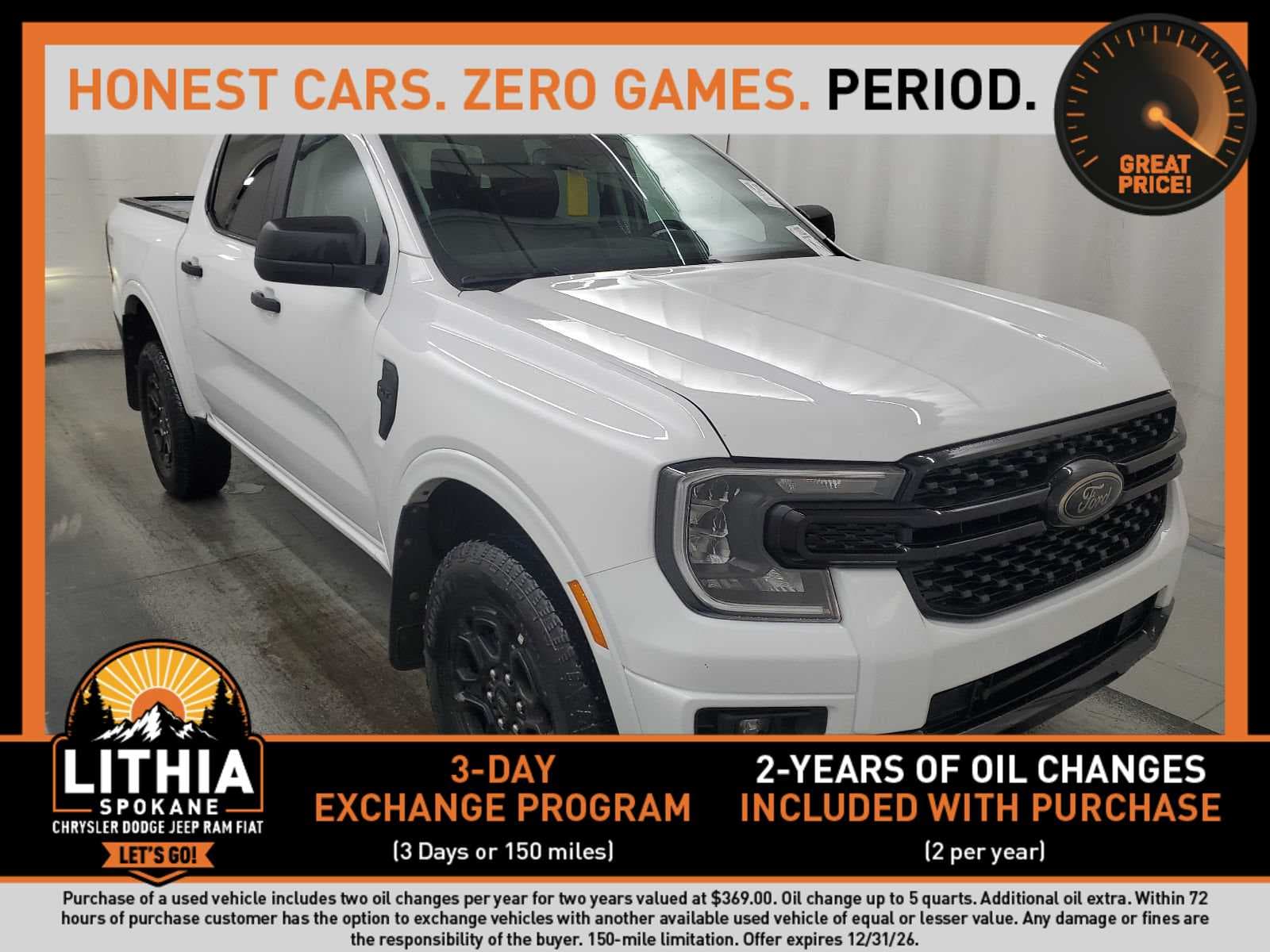2025 Ford Ranger XLT — photo 1 of 8