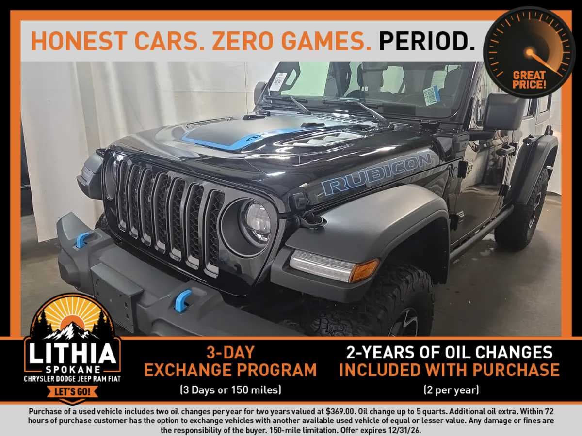 2023 Jeep Wrangler 4xe Rubicon — photo 1 of 8