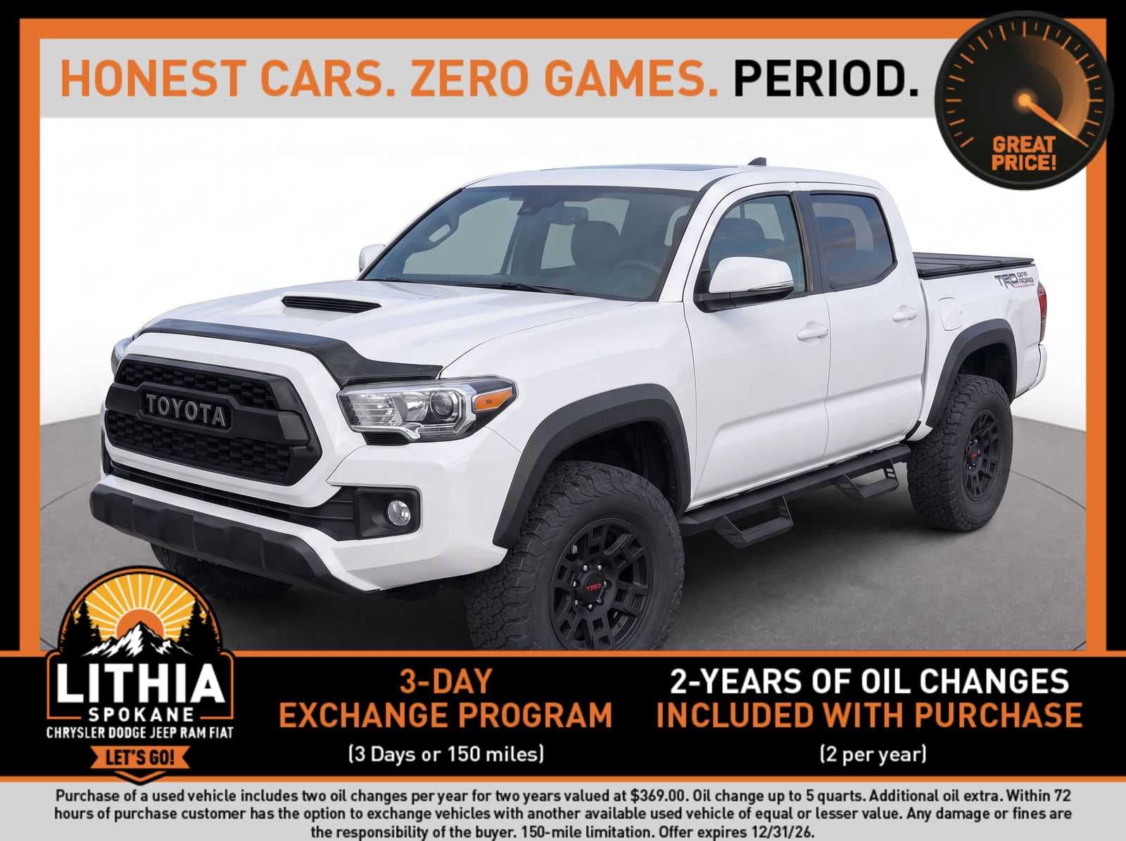 2017 Toyota Tacoma TRD Off Road — photo 1 of 8