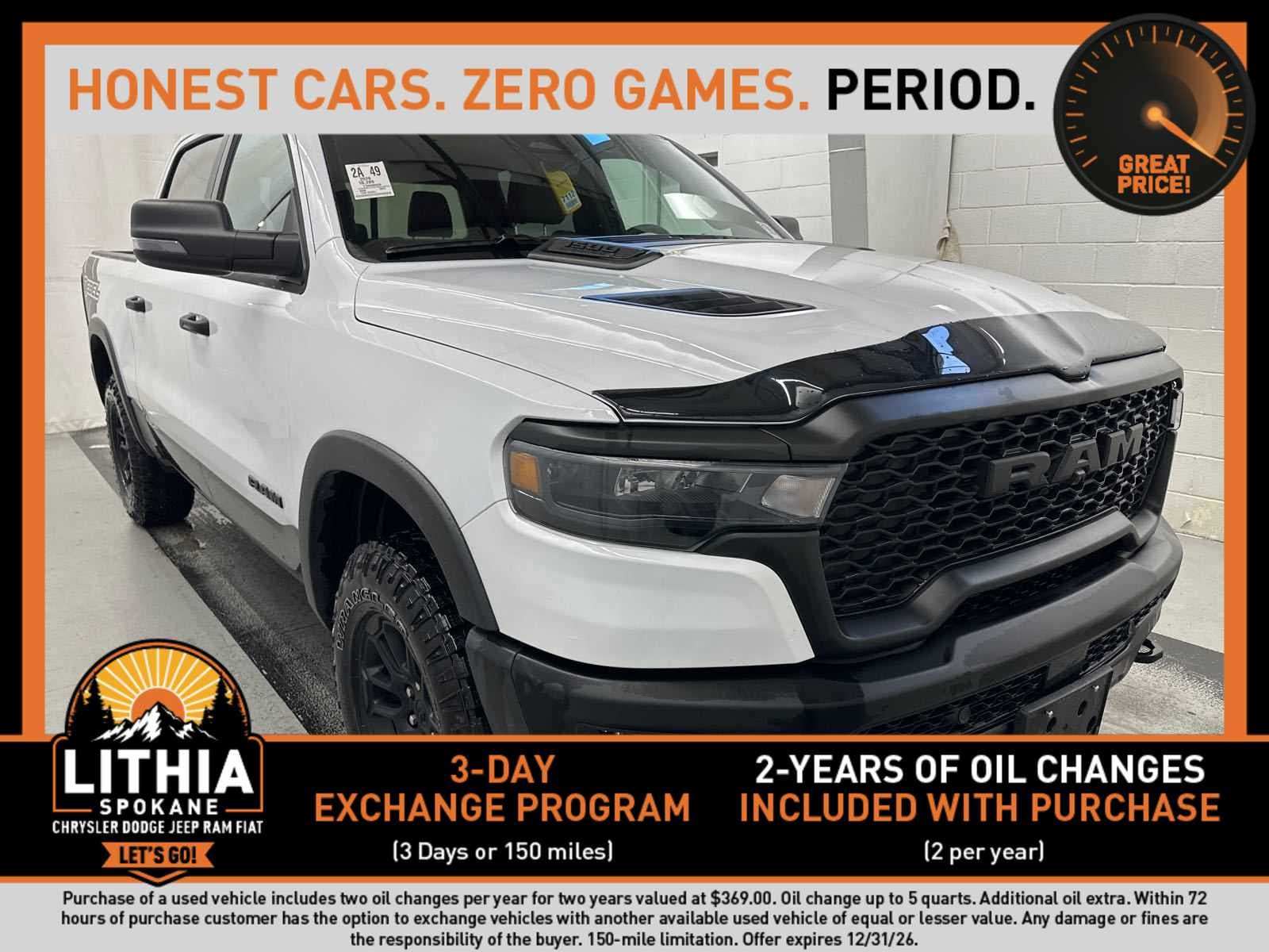 2026 RAM 1500 Rebel — photo 1 of 8