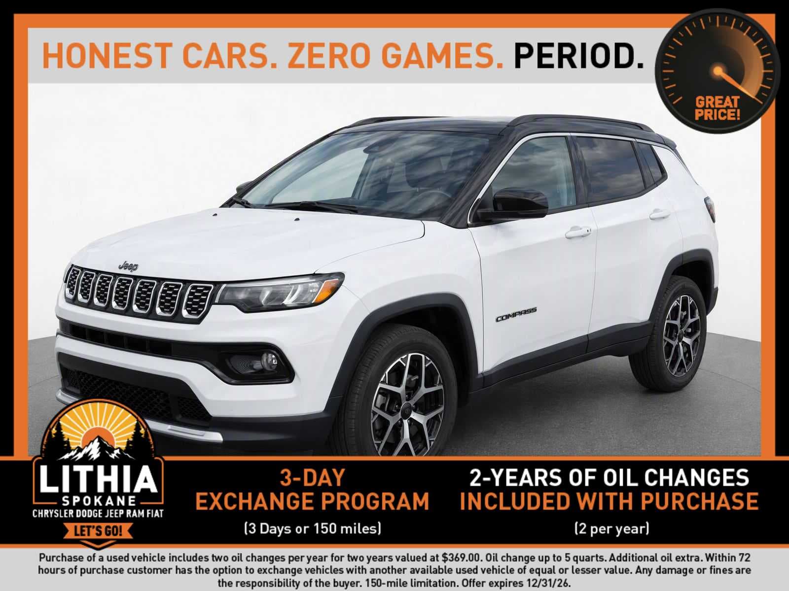 2025 Jeep Compass Limited — photo 1 of 9