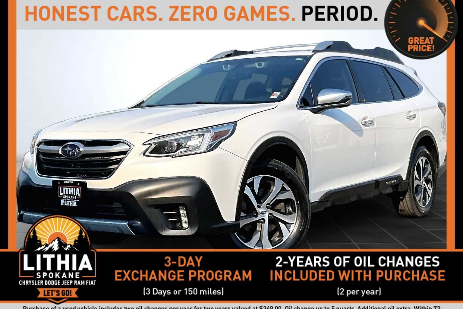 2020 Subaru Outback Touring XT — photo 1 of 36