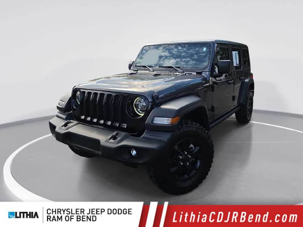 2020 Jeep Wrangler Unlimited Willys — photo 1 of 24