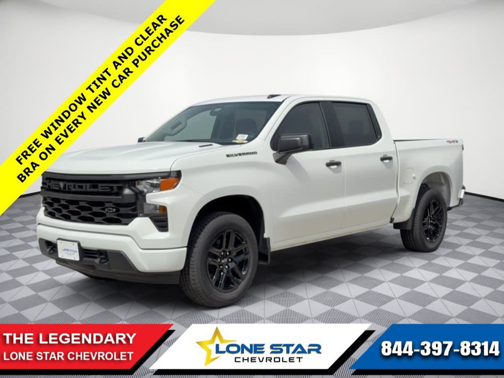2026 Chevrolet Silverado 1500 Custom — photo 1 of 38