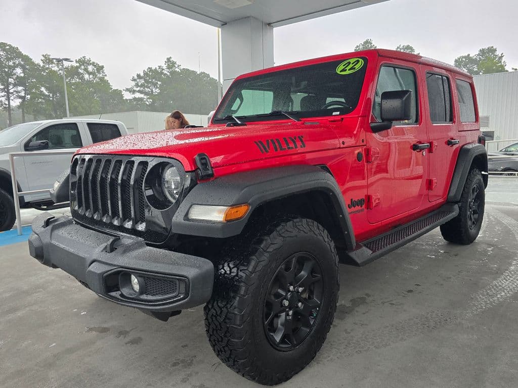 2022 Jeep Wrangler Unlimited Willys — photo 1 of 31