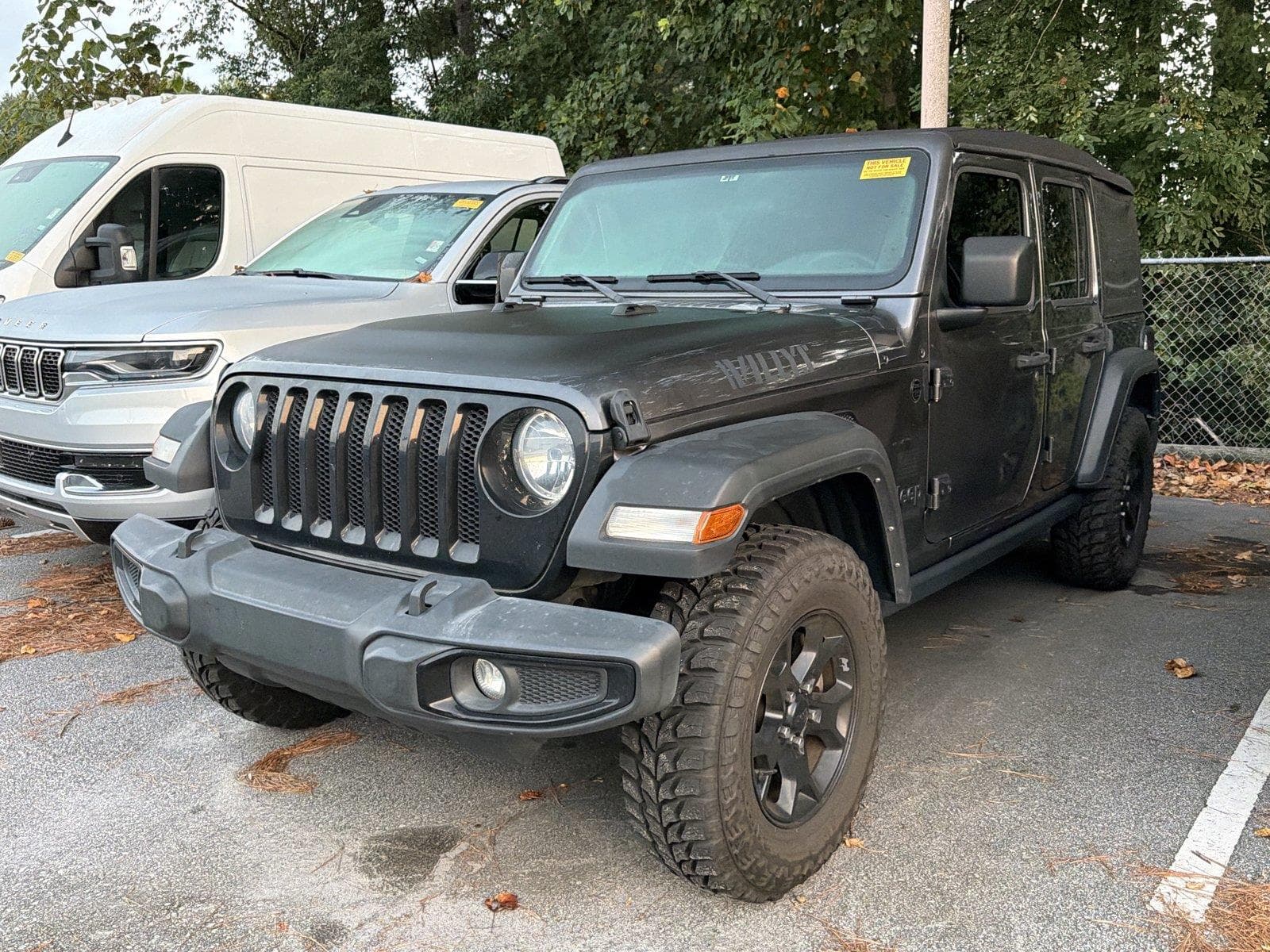2022 Jeep Wrangler Unlimited Willys Sport — photo 1 of 10