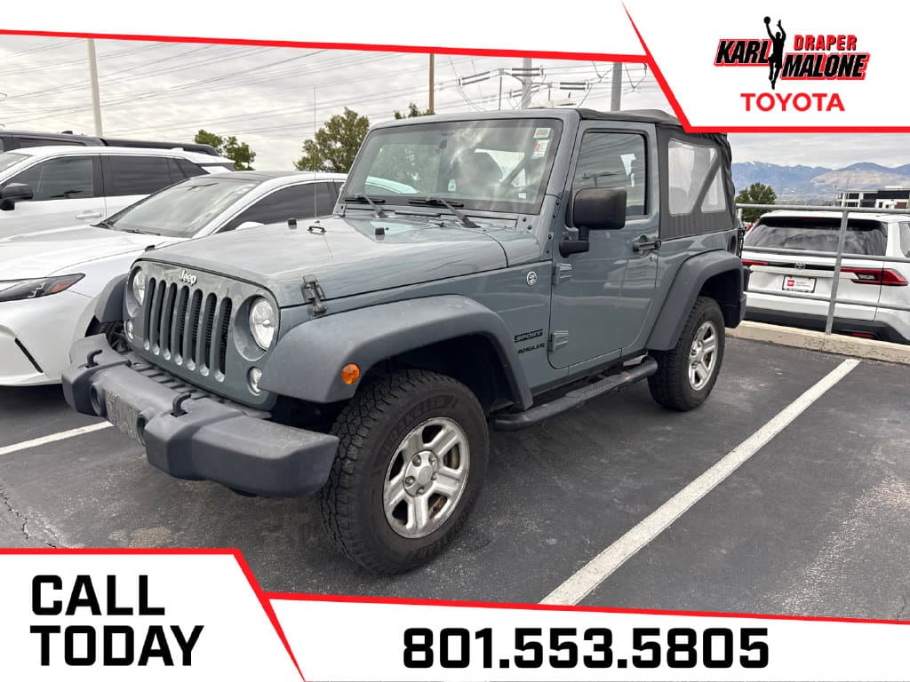 2015 Jeep Wrangler Sport — photo 1 of 5