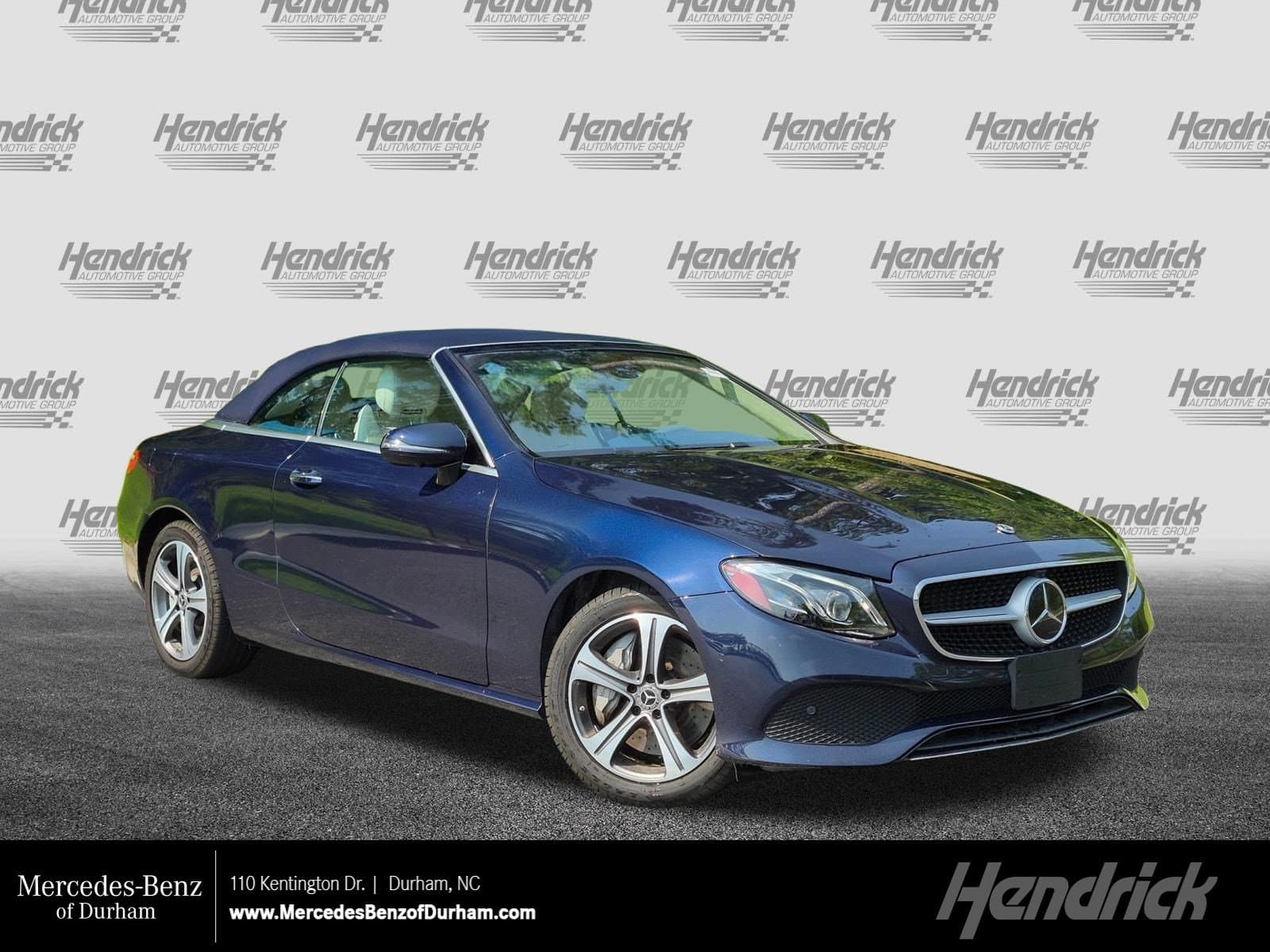 2019 Mercedes-Benz E-Class E 450 4MATIC Cabriolet — photo 1 of 35