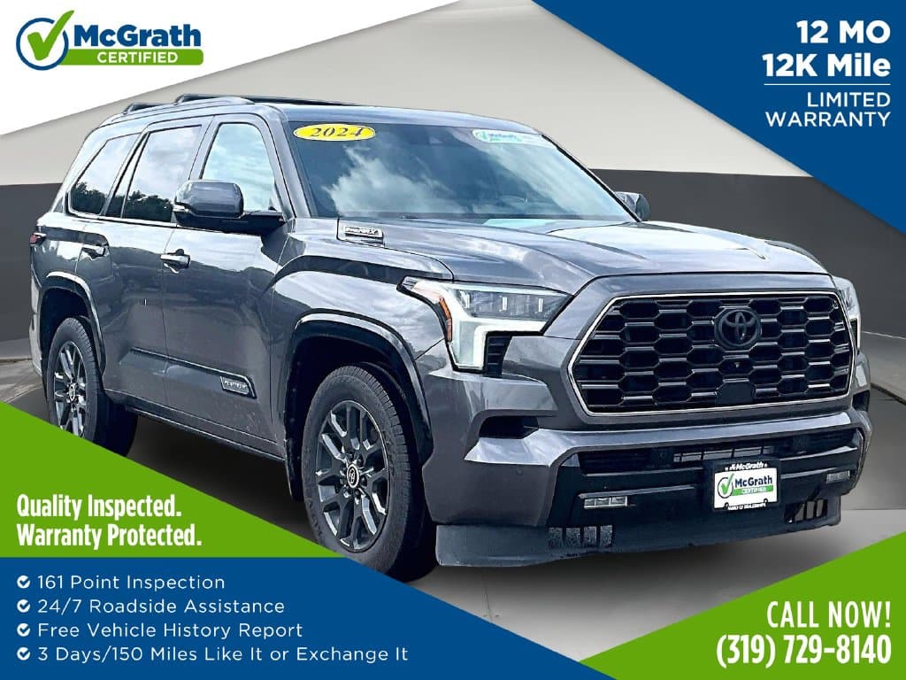 2024 Toyota Sequoia Platinum — photo 1 of 35