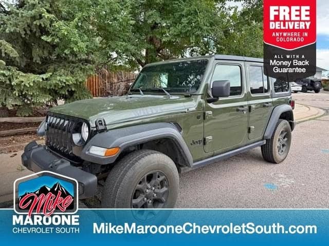 2021 Jeep Wrangler Unlimited Sport — photo 1 of 8