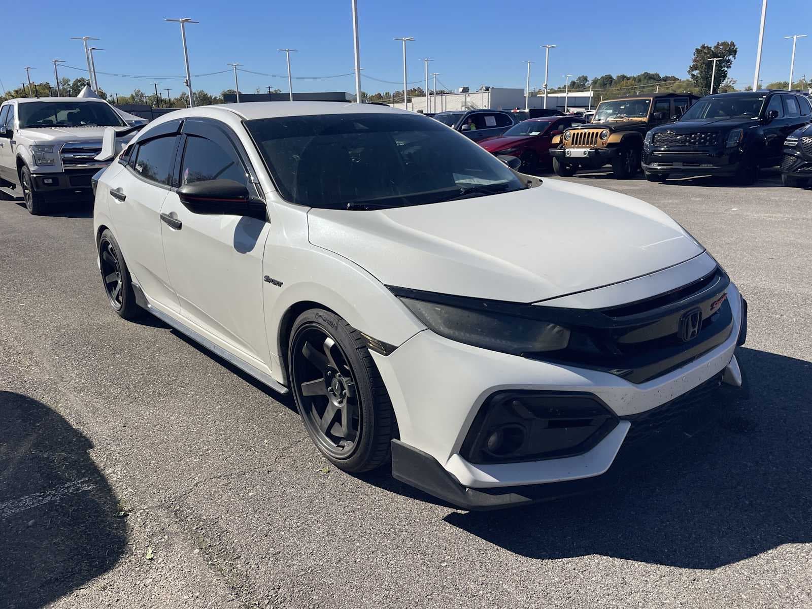 2021 Honda Civic Hatchback Sport — photo 1 of 4