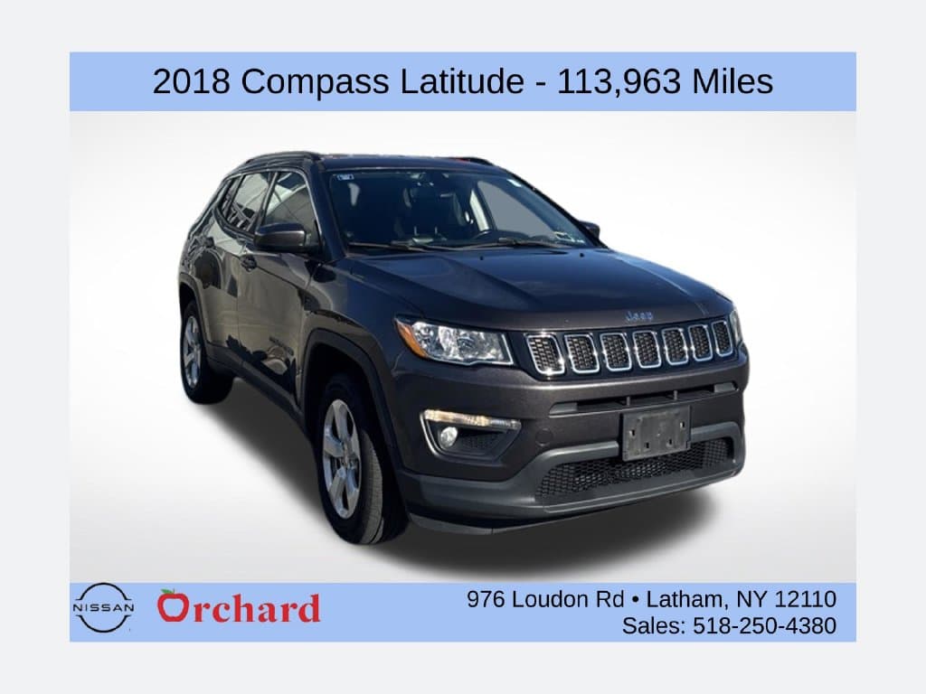 2018 Jeep Compass Latitude — photo 1 of 26