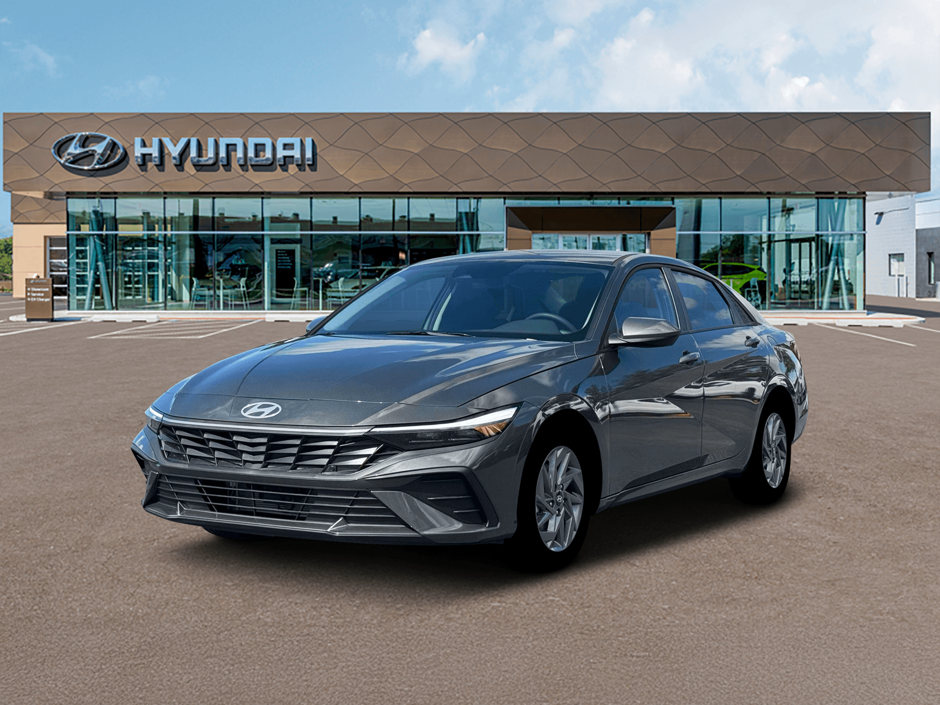 2026 Hyundai Elantra Hybrid Blue — photo 1 of 19