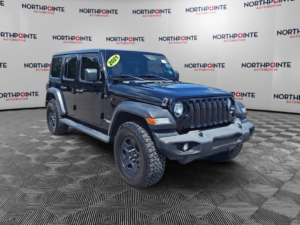 2021 Jeep Wrangler Unlimited Sport — photo 1 of 31