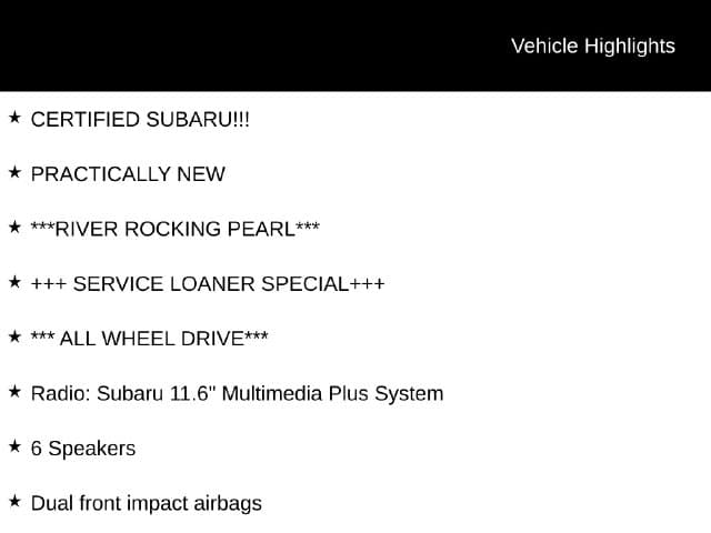 2026 Subaru Forester Premium — photo 1 of 2