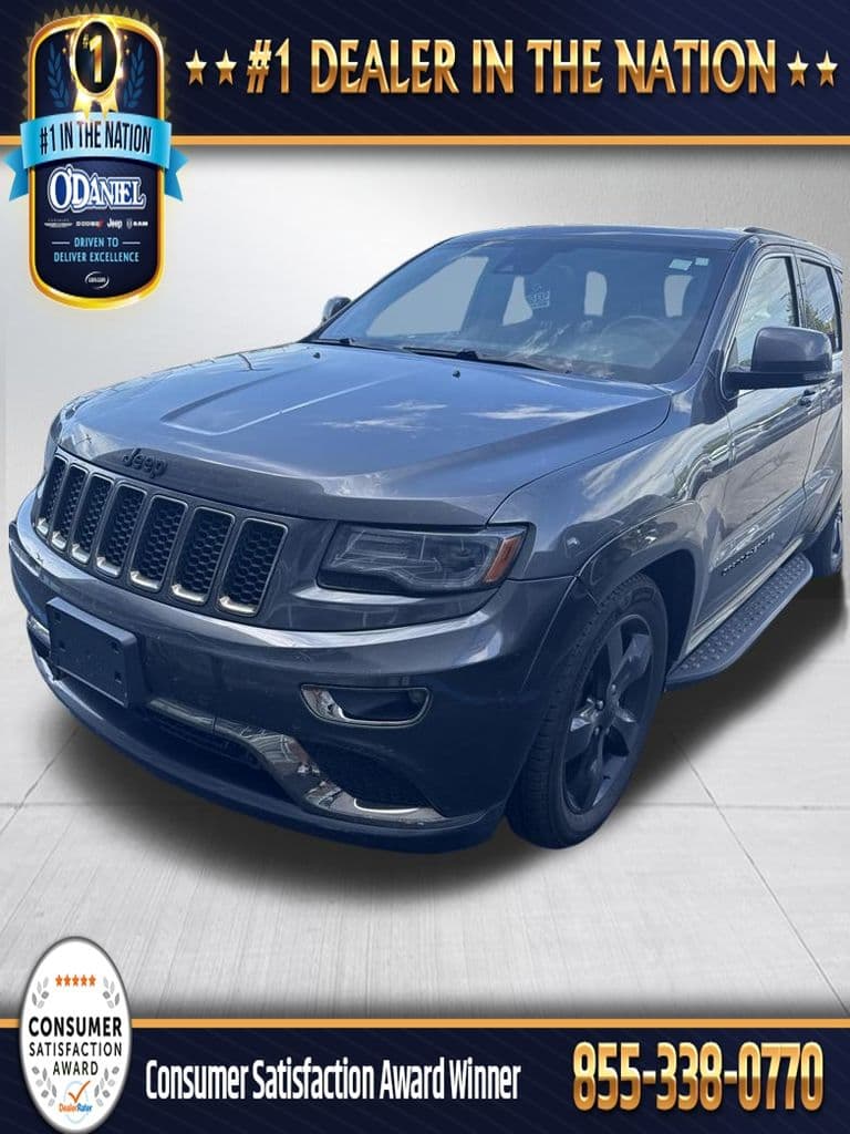 2016 Jeep Grand Cherokee Overland — photo 1 of 6