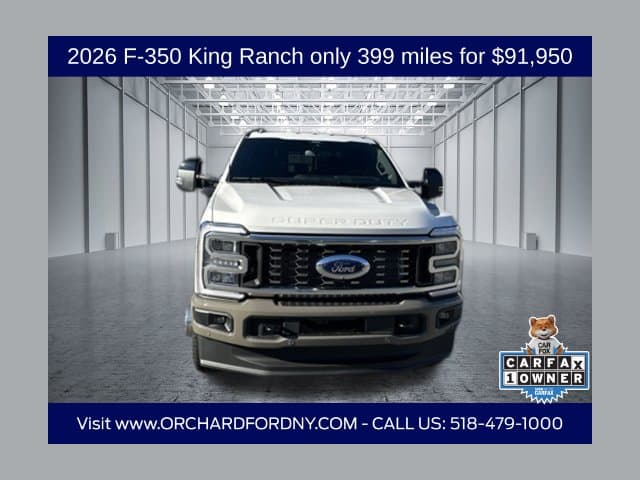 2026 Ford Super Duty F-350 DRW King Ranch — photo 1 of 22
