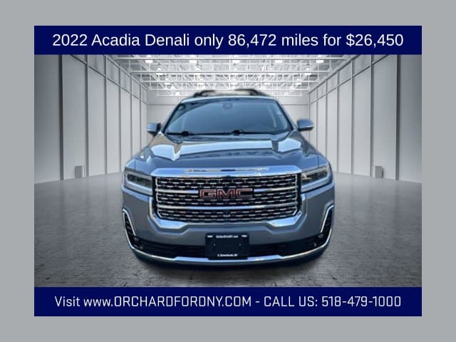 2022 GMC Acadia Denali — photo 1 of 26