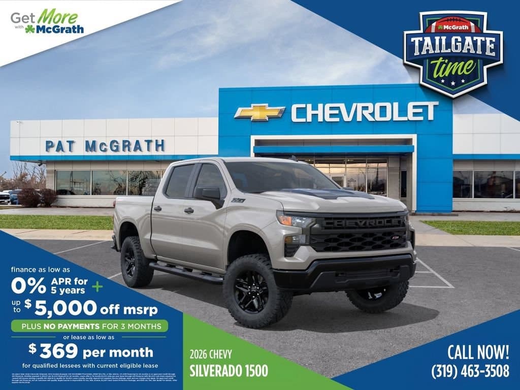 2026 Chevrolet Silverado 1500 Custom Trail Boss — photo 1 of 28