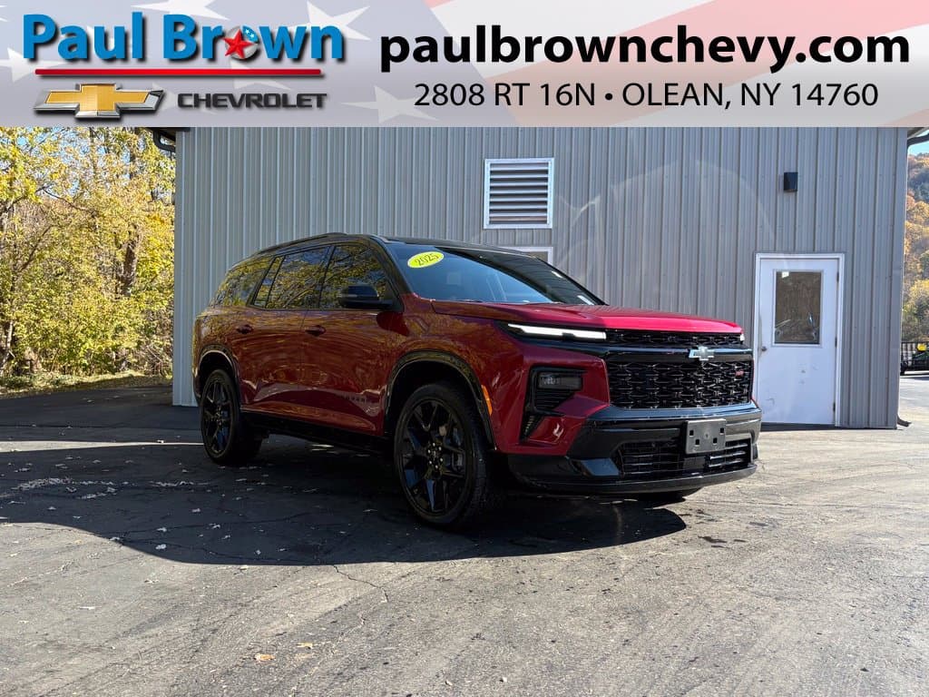 2025 Chevrolet Traverse AWD RS — photo 1 of 52