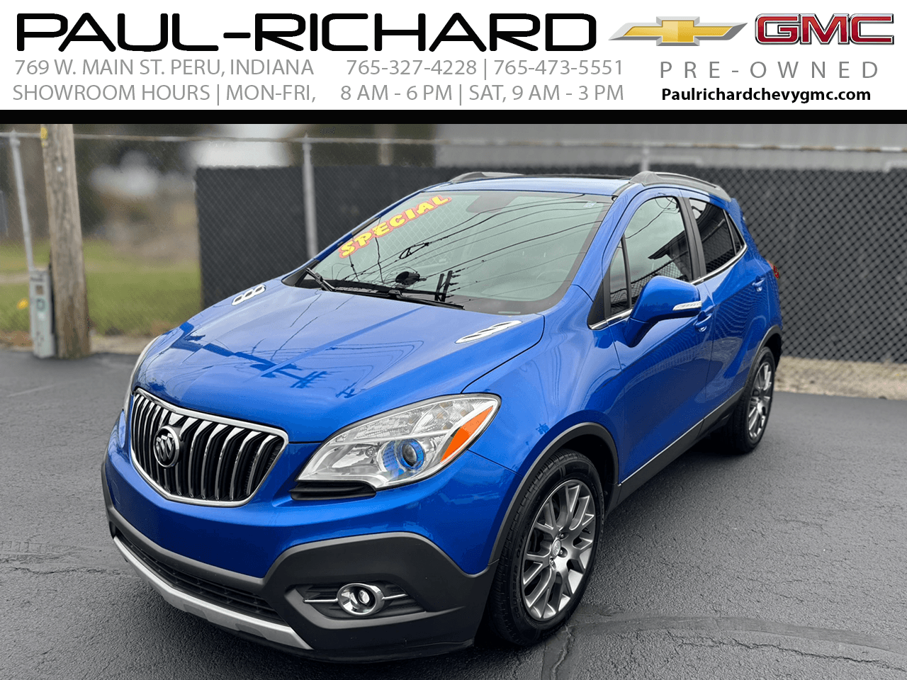 2016 Buick Encore Sport Touring — photo 1 of 21