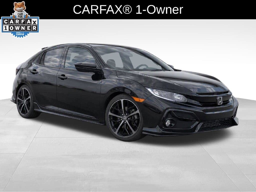 2021 Honda Civic Hatchback Sport — photo 1 of 11