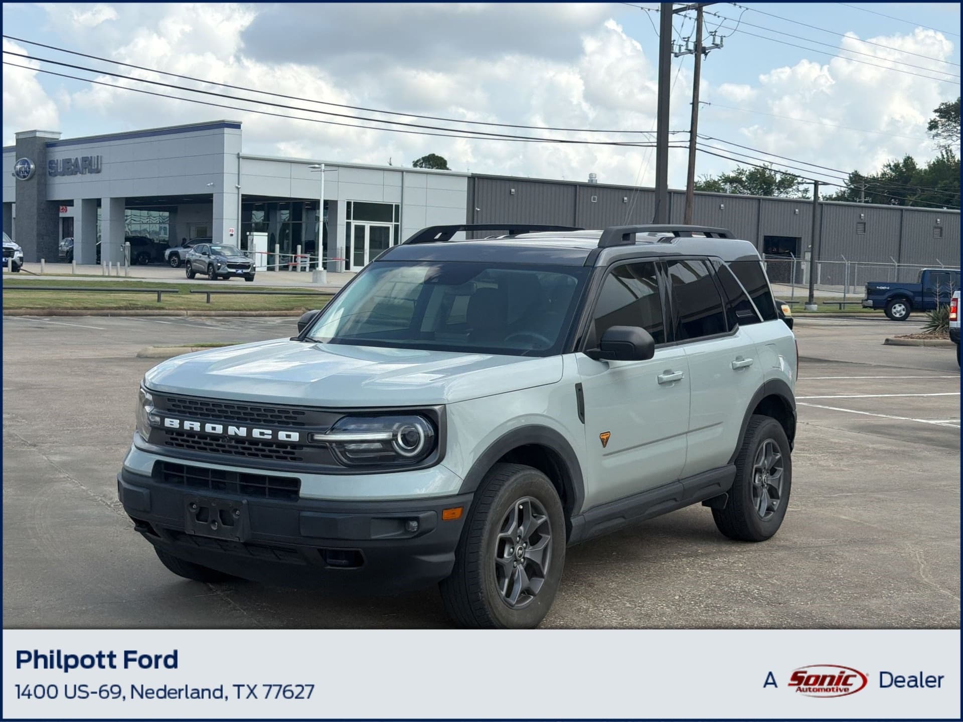 2022 Ford Bronco Sport Badlands — photo 1 of 27