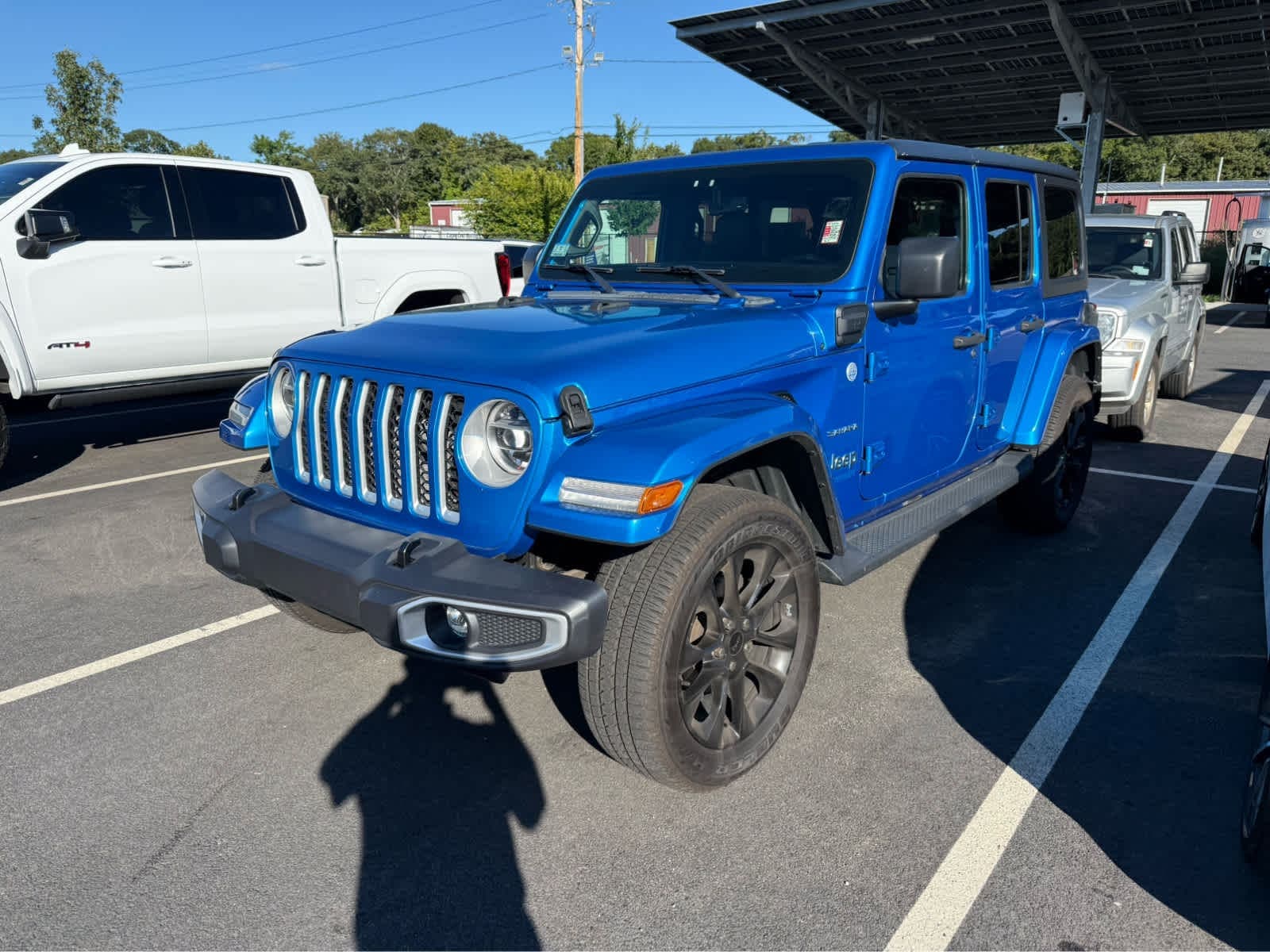 2021 Jeep Wrangler 4xe Unlimited Sahara — photo 1 of 10