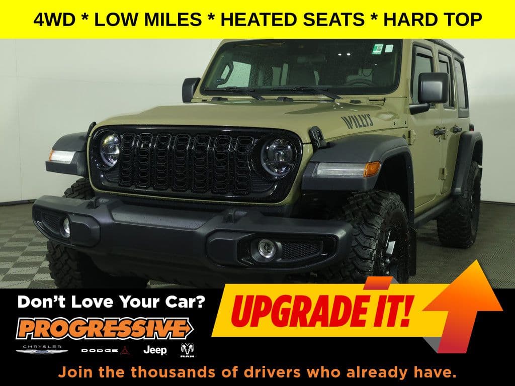 2025 Jeep Wrangler Willys — photo 1 of 26