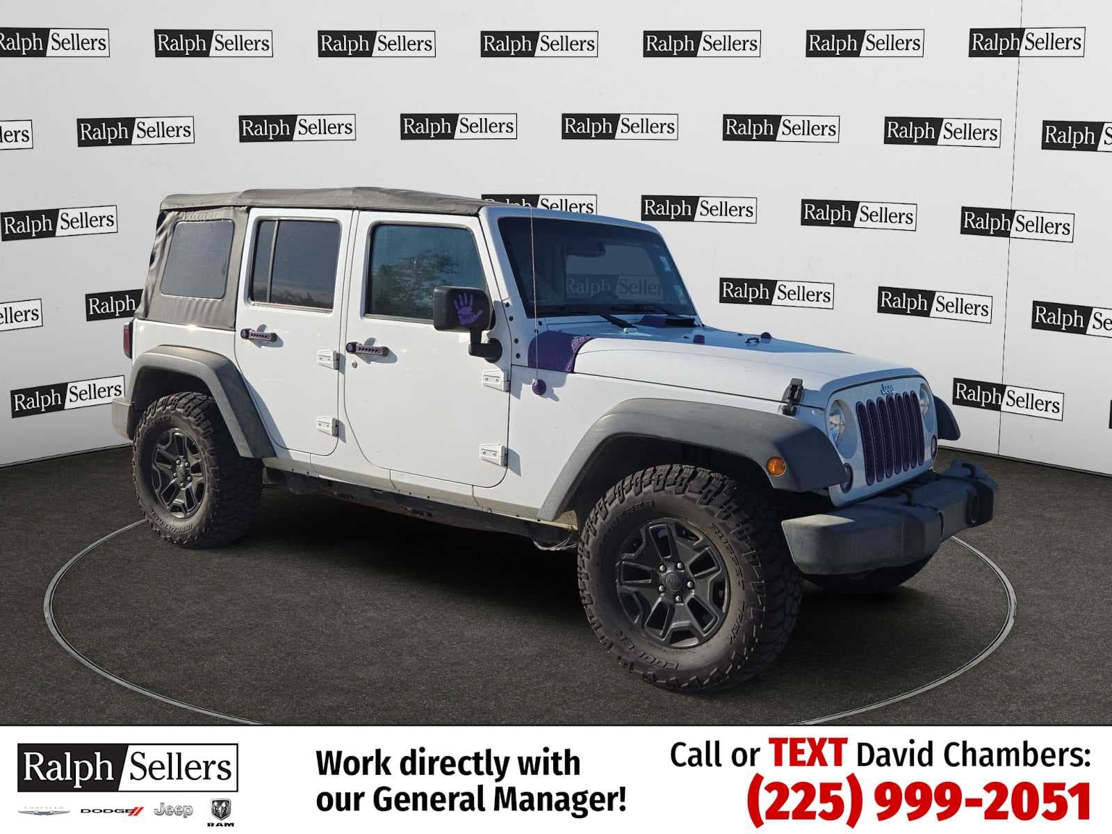 2016 Jeep Wrangler Unlimited Sport — photo 1 of 9