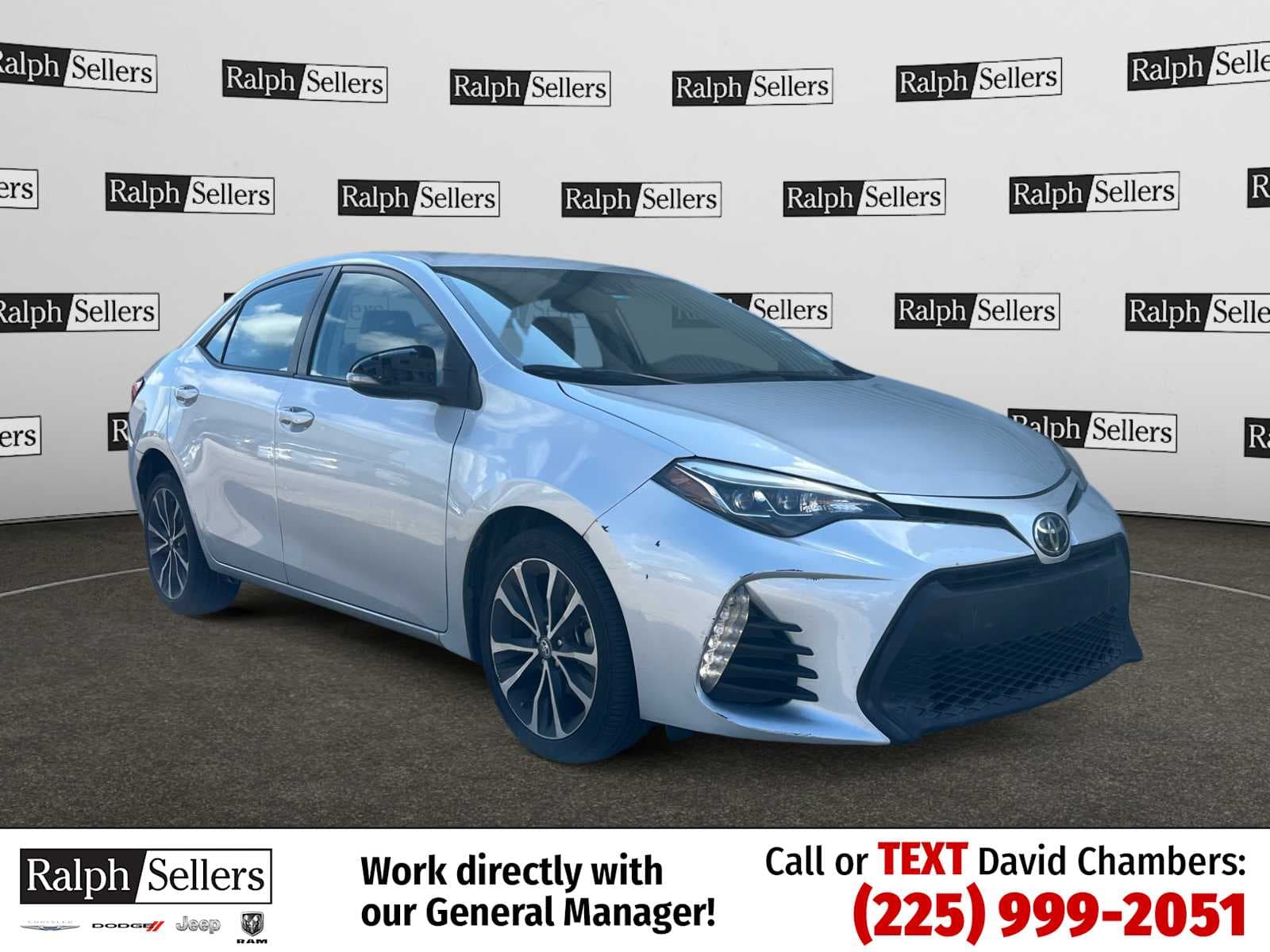 2017 Toyota Corolla SE — photo 1 of 10