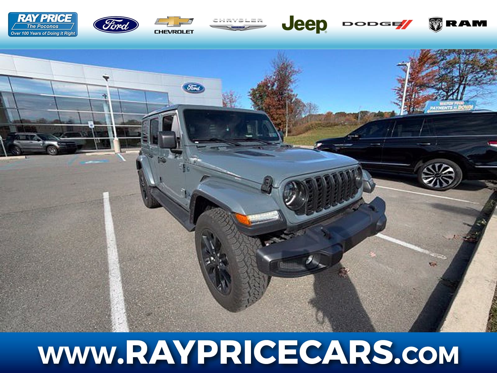 2025 Jeep Wrangler 4xe Sahara — photo 1 of 14