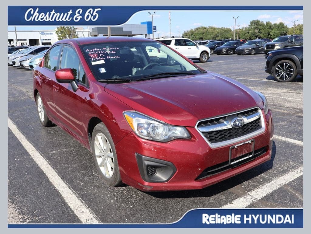 2014 Subaru Impreza Sedan Premium — photo 1 of 25