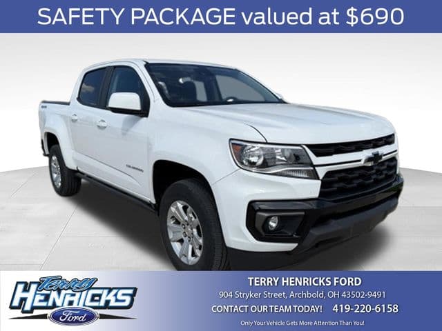 2021 Chevrolet Colorado 4WD LT — photo 1 of 21