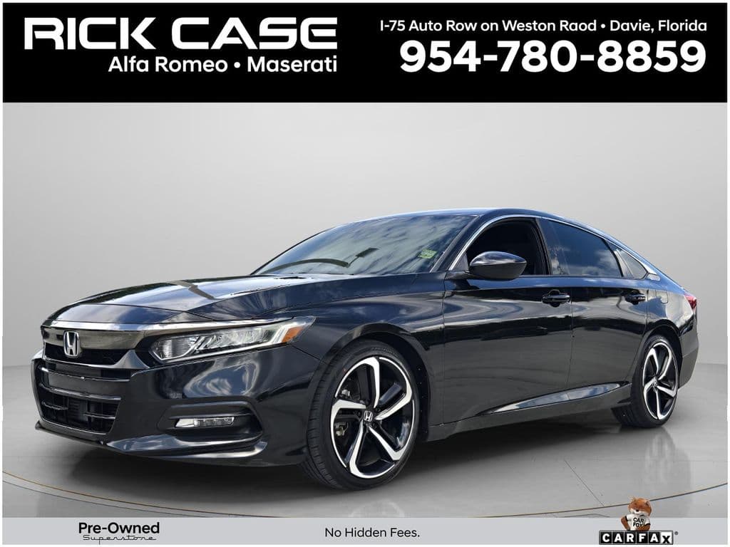2019 Honda Accord Sedan Sport 1.5T — photo 1 of 23