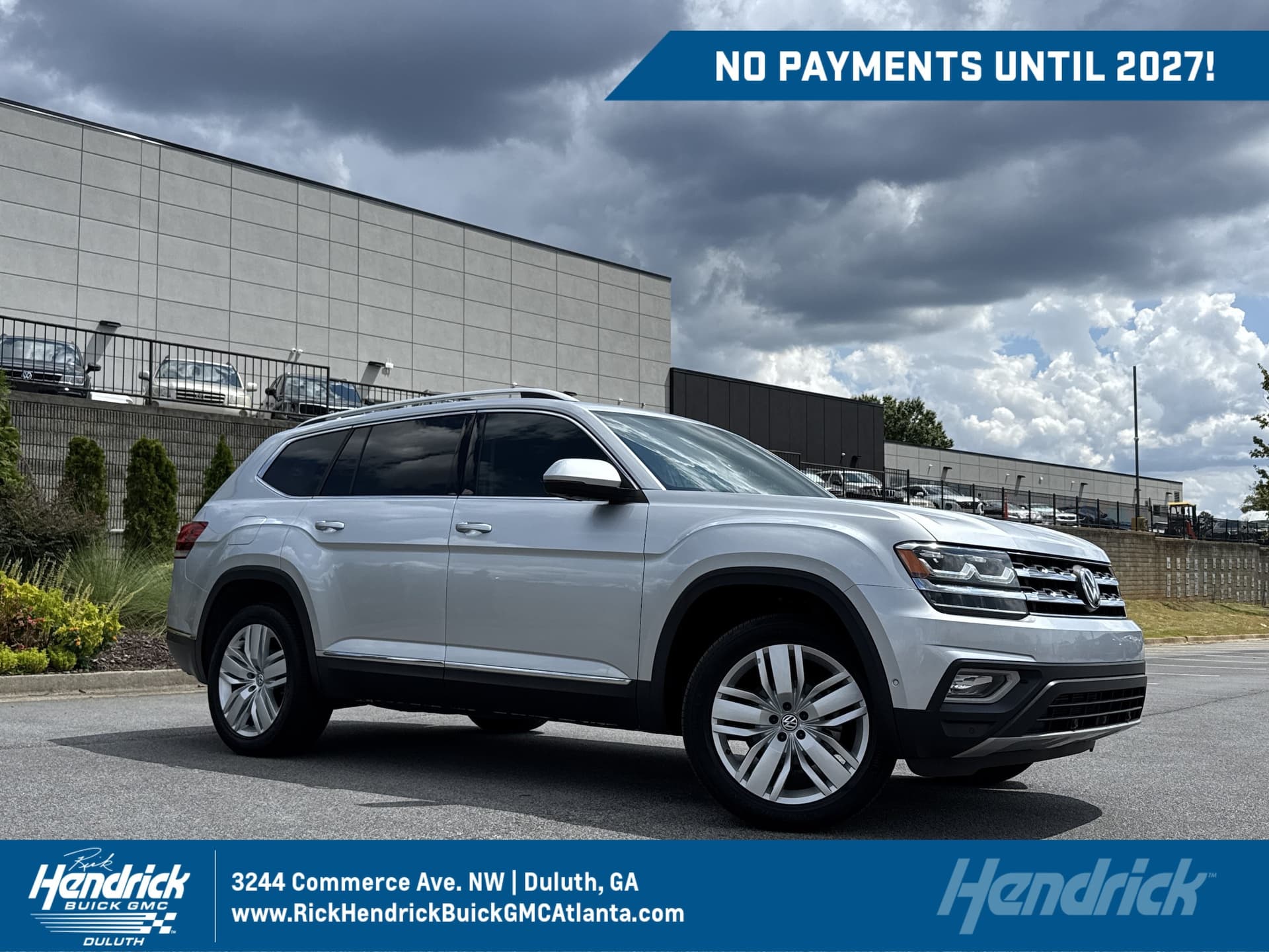 2019 Volkswagen Atlas 3.6L V6 SEL Premium — photo 1 of 37
