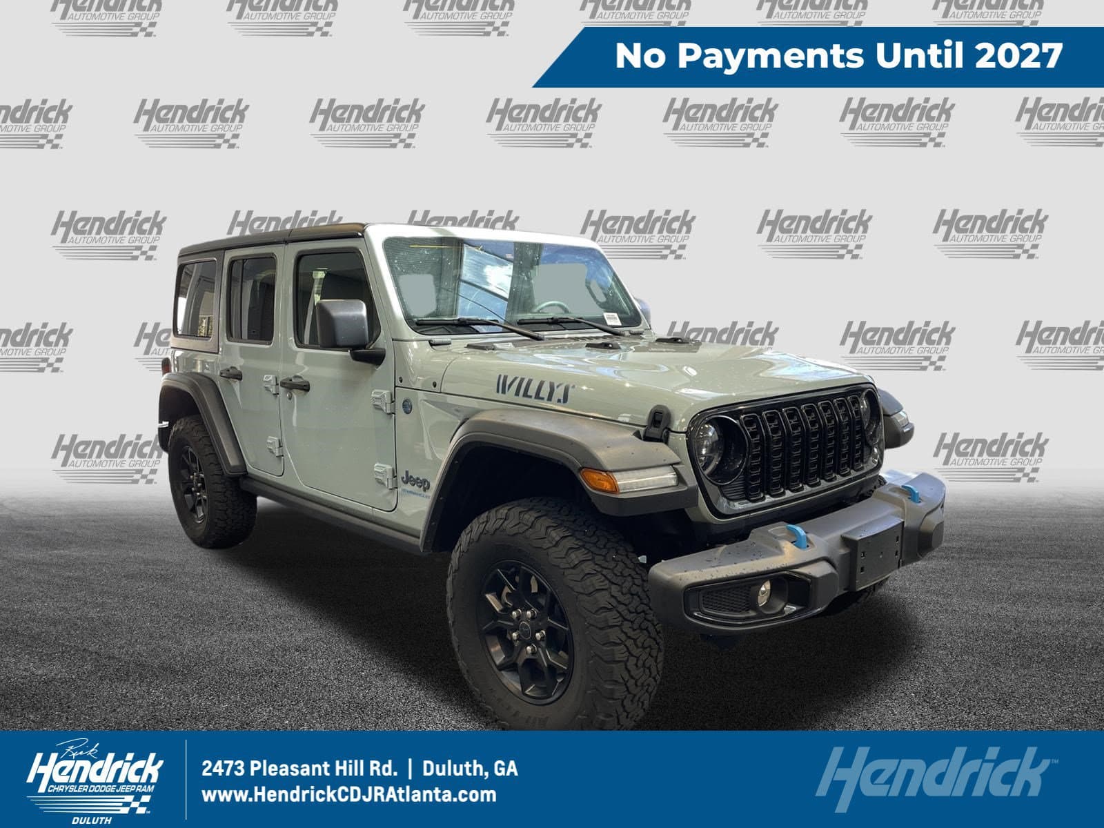 2024 Jeep Wrangler 4xe Willys — photo 1 of 38