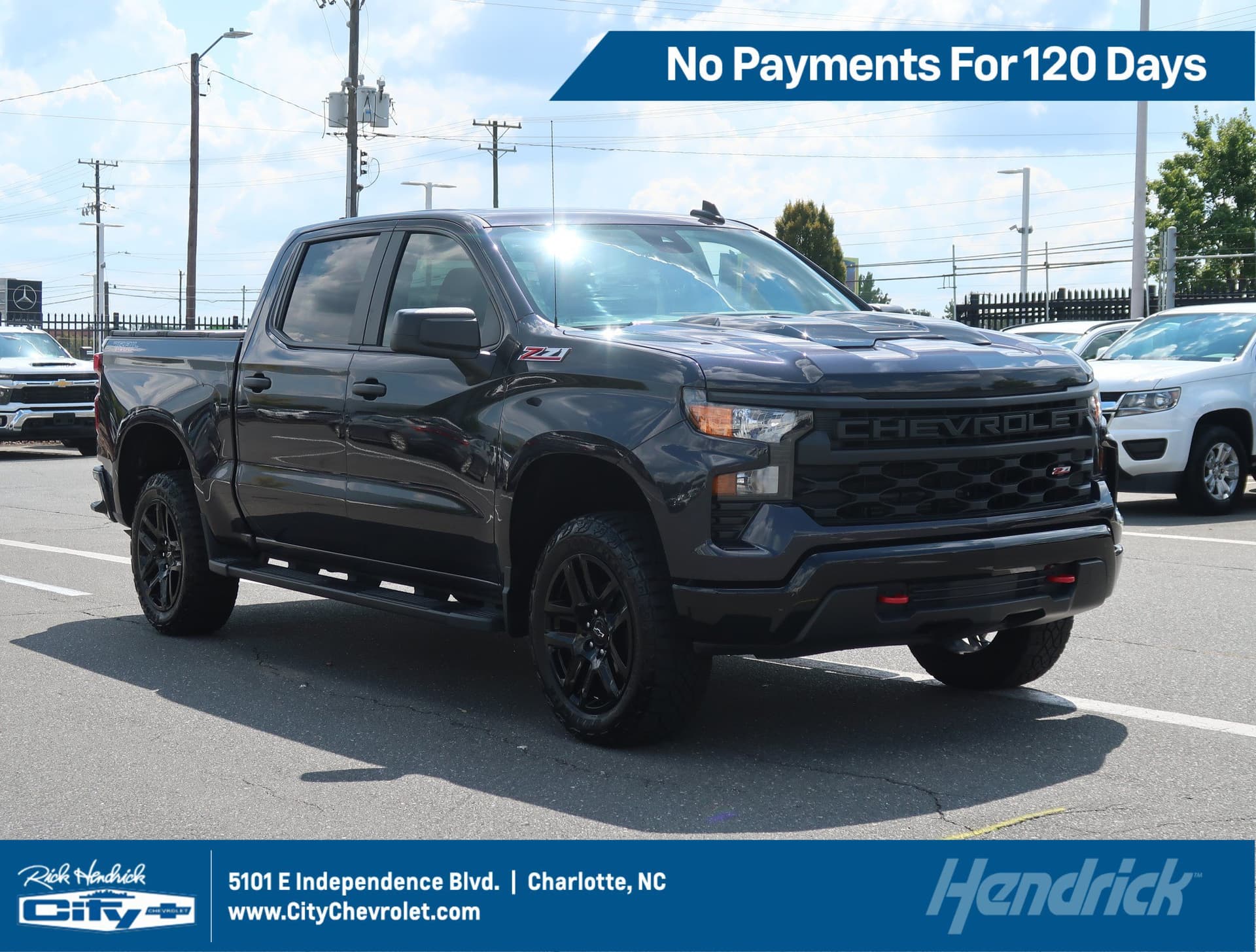 2024 Chevrolet Silverado 1500 Custom Trail Boss — photo 1 of 48