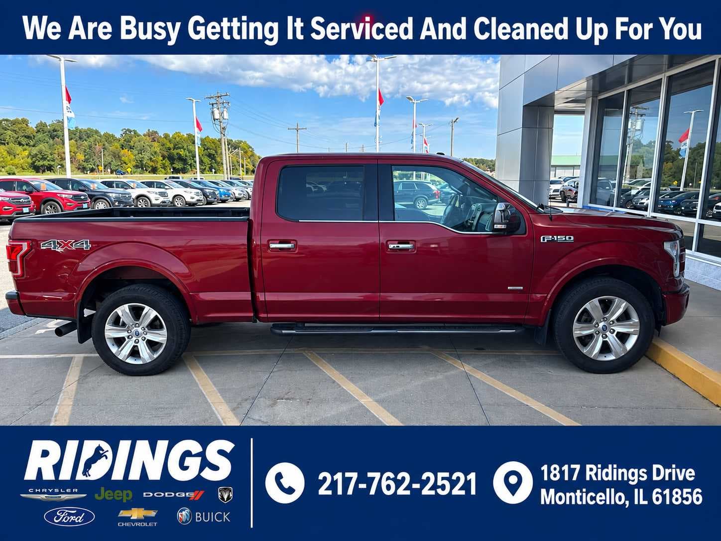 2015 Ford F-150 Platinum — photo 1 of 11