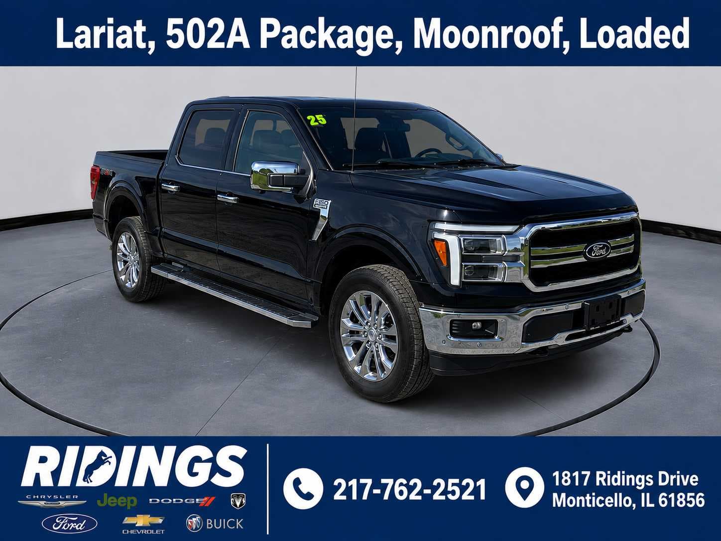 2025 Ford F-150 LARIAT — photo 1 of 45