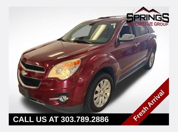 2010 Chevrolet Equinox LTZ — photo 1 of 4