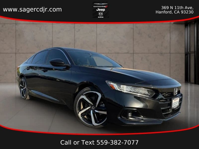 2021 Honda Accord Sedan Sport — photo 1 of 27