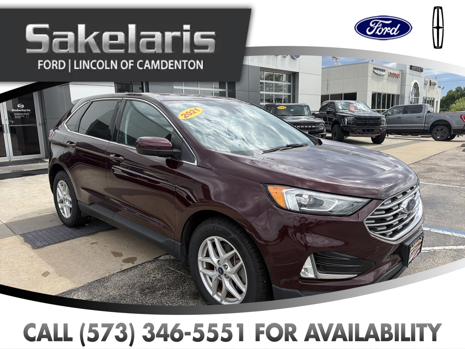2021 Ford Edge SEL — photo 1 of 34